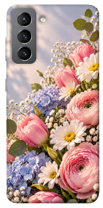 Чохол itsPrint Ніжність у рожевих тонах для Samsung Galaxy S21 FE, armored, купити оптом з доставкою