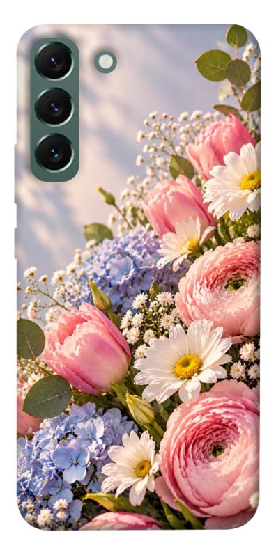 Чехол itsPrint Ніжність у рожевих тонах для Samsung Galaxy S22+, armored, купить оптом с доставкой