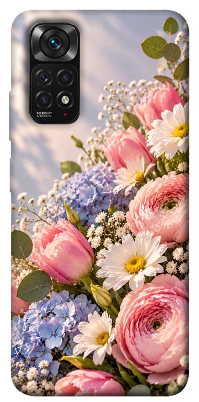 Чехол itsPrint Ніжність у рожевих тонах для Xiaomi Redmi Note 11 (Global) / Note 11S, armored, купить оптом с доставкой