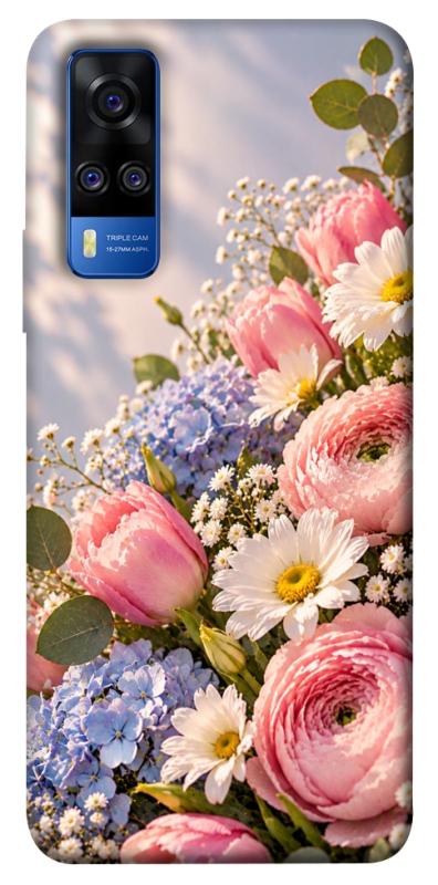 Чехол itsPrint Ніжність у рожевих тонах для Vivo Y51a, armored, купить оптом с доставкой