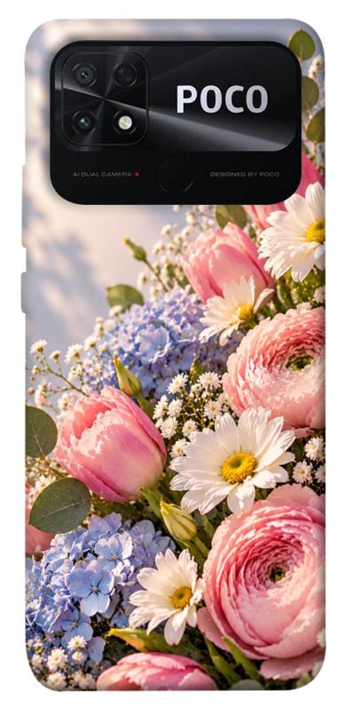 Чохол itsPrint Ніжність у рожевих тонах для Xiaomi Poco C40, armored, купити оптом з доставкою