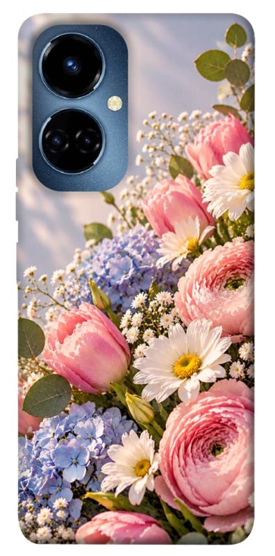 Чехол itsPrint Ніжність у рожевих тонах для TECNO Camon 19 (CI6n) / 19 Pro (CI8n), armored, купить оптом с доставкой