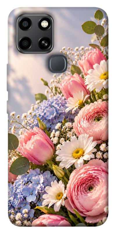 Чехол itsPrint Ніжність у рожевих тонах для Infinix Smart 6, armored, купить оптом с доставкой