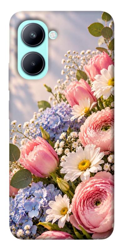 Чохол itsPrint Ніжність у рожевих тонах для Realme C33, armored, купити оптом з доставкою