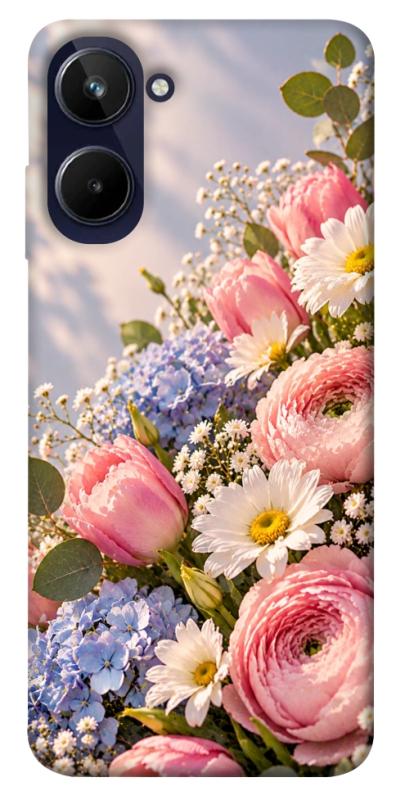 Чехол itsPrint Ніжність у рожевих тонах для Realme 10 4G, armored, купить оптом с доставкой