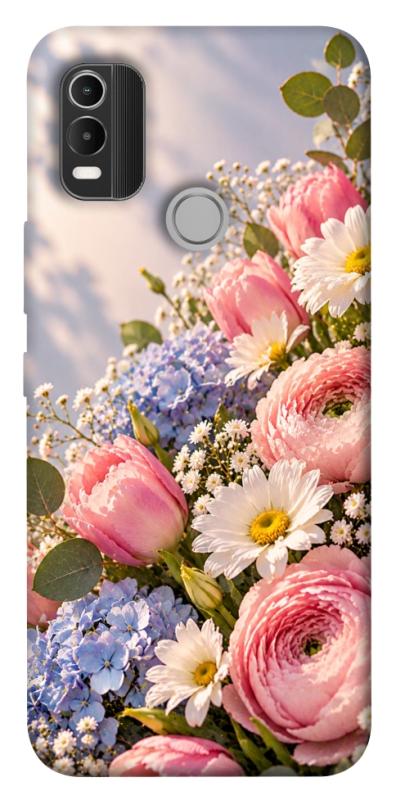 Чохол itsPrint Ніжність у рожевих тонах для Nokia C21 Plus, armored, купити оптом з доставкою