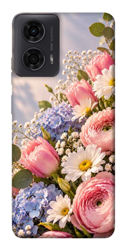 Чехол itsPrint Ніжність у рожевих тонах для Motorola Moto G24, armored, купить оптом с доставкой