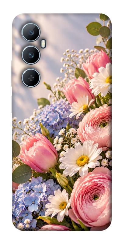 Чехол itsPrint Ніжність у рожевих тонах для Realme C65 4G, armored, купить оптом с доставкой