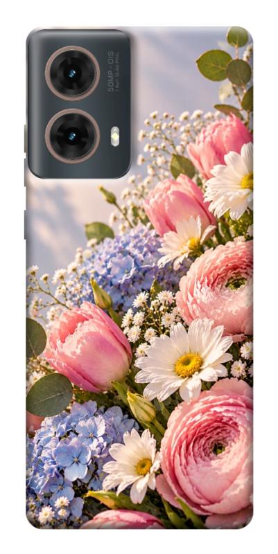 Чохол itsPrint Ніжність у рожевих тонах для Motorola Moto G85, armored, купити оптом з доставкою