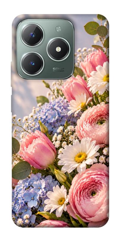 Чехол itsPrint Ніжність у рожевих тонах для Realme C61 4G, armored, купить оптом с доставкой