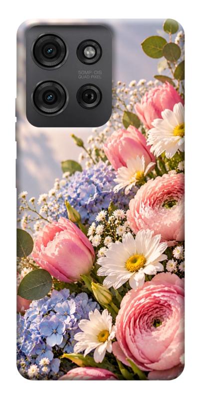 Чехол itsPrint Ніжність у рожевих тонах для Motorola Moto G75 5G, armored, купить оптом с доставкой
