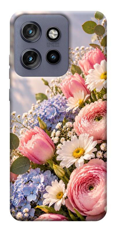 Чохол itsPrint Ніжність у рожевих тонах для Motorola Edge 50 Neo, armored, купити оптом з доставкою