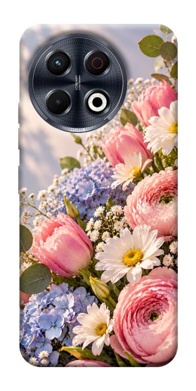 Чехол itsPrint Ніжність у рожевих тонах для TECNO Spark 30 Pro (KL7), armored, купить оптом с доставкой