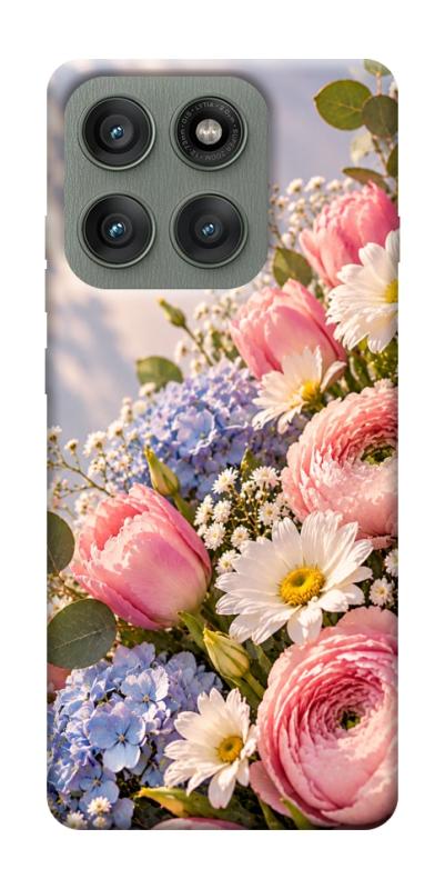 Чехол itsPrint Ніжність у рожевих тонах для Motorola Edge 60 Pro, armored, купить оптом с доставкой