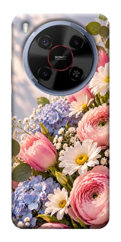 Чехол itsPrint Ніжність у рожевих тонах для ZTE Nubia V70 Max, armored, купить оптом с доставкой