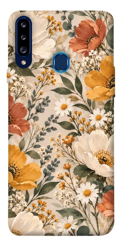 Чохол itsPrint Осінній гербарій для Samsung Galaxy A20s, armored, купити оптом з доставкою