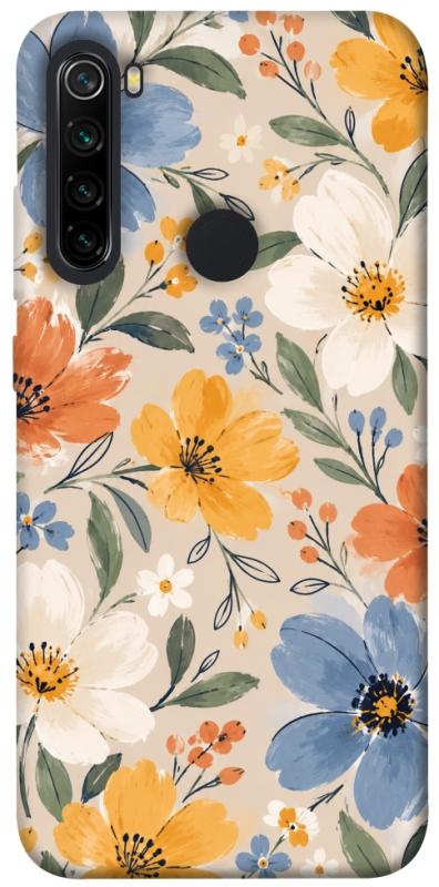 Чохол itsPrint Польові квіти для Xiaomi Redmi Note 8, armored, купити оптом з доставкою