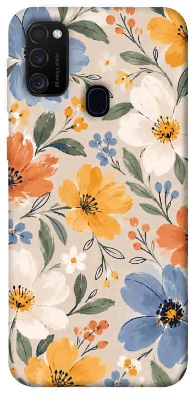 Чохол itsPrint Польові квіти для Samsung Galaxy M30s / M21, armored, купити оптом з доставкою