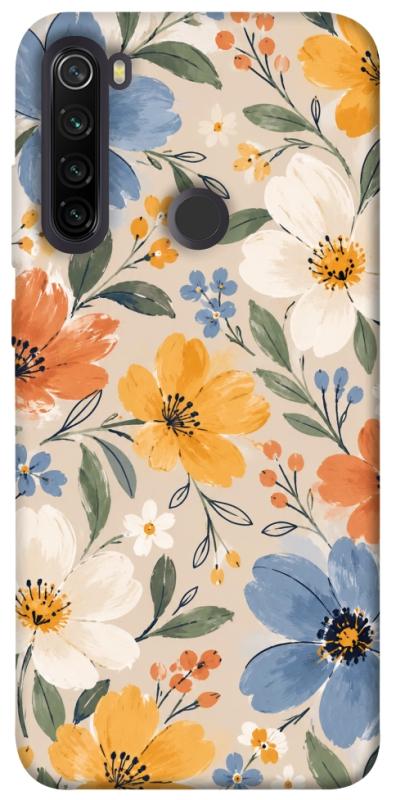 Чохол itsPrint Польові квіти для Xiaomi Redmi Note 8T, armored, купити оптом з доставкою