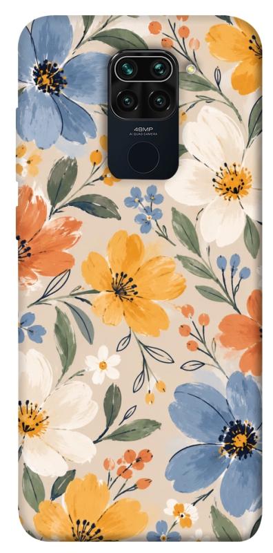 Чохол itsPrint Польові квіти для Xiaomi Redmi Note 9 / Redmi 10X, armored, купити оптом з доставкою