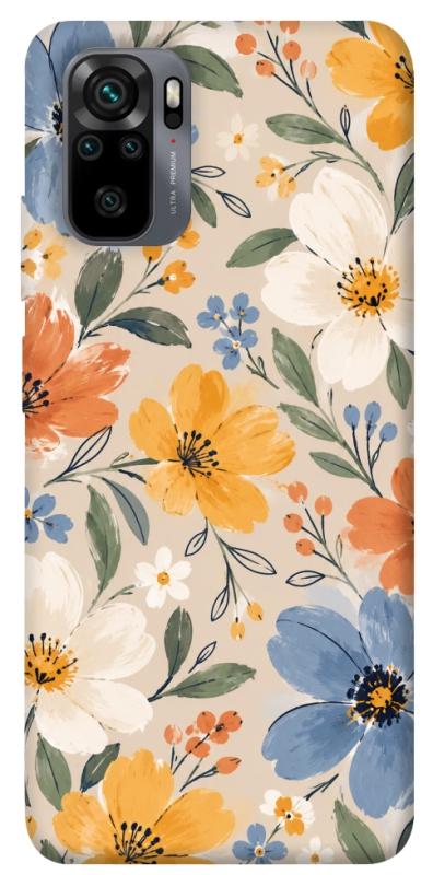 Чохол itsPrint Польові квіти для Xiaomi Redmi Note 10 / Note 10s, armored, купити оптом з доставкою