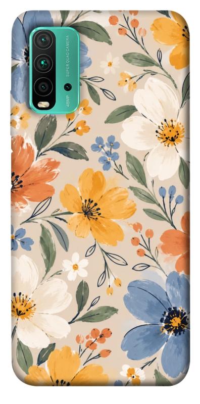 Чохол itsPrint Польові квіти для Xiaomi Redmi Note 9 4G / Redmi 9 Power / Redmi 9T, armored, купити оптом з доставкою