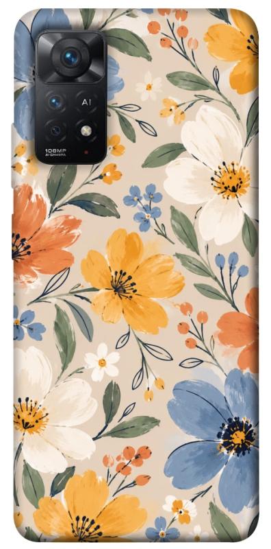 Чохол itsPrint Польові квіти для Xiaomi Redmi Note 11 Pro 4G/5G, armored, купити оптом з доставкою