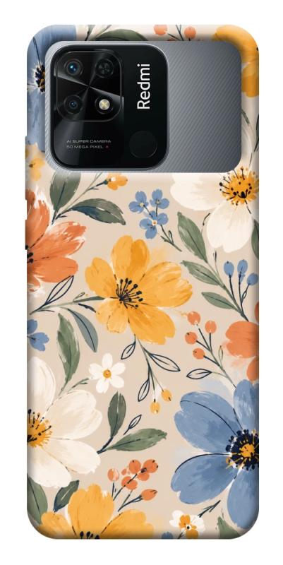 Чохол itsPrint Польові квіти для Xiaomi Redmi 10C, armored, купити оптом з доставкою