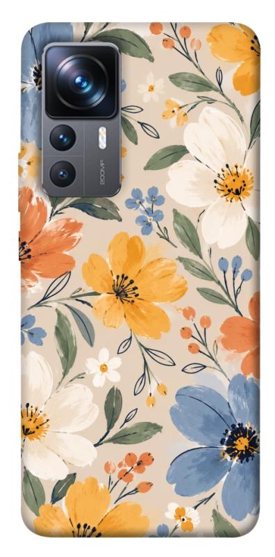 Чохол itsPrint Польові квіти для Xiaomi 12T / 12T Pro, armored, купити оптом з доставкою
