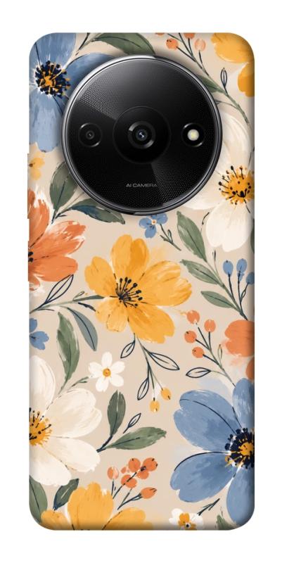 Чехол itsPrint Польові квіти для Xiaomi Redmi A3, armored, купить оптом с доставкой