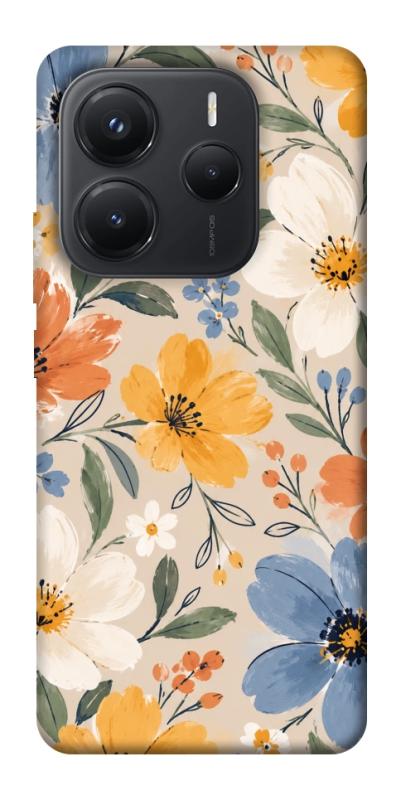 Чехол itsPrint Польові квіти для Xiaomi Redmi Note 14 5G, armored, купить оптом с доставкой