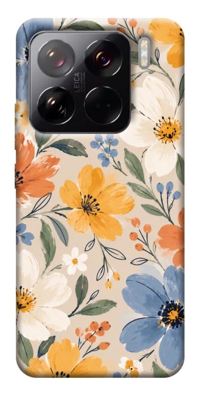 Чехол itsPrint Польові квіти для Xiaomi 15 Pro, armored, купить оптом с доставкой