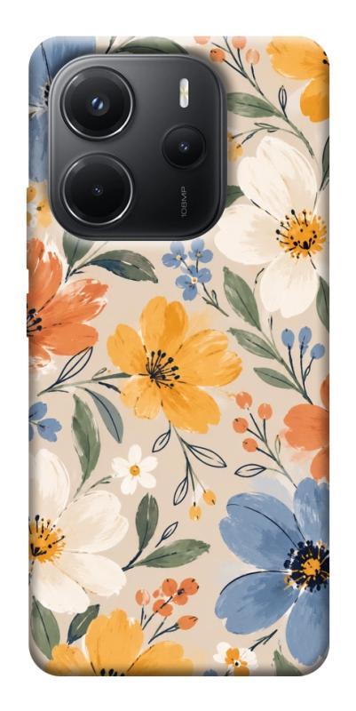 Чохол itsPrint Польові квіти для Xiaomi Redmi Note 14 4G (Europe version), armored, купити оптом з доставкою