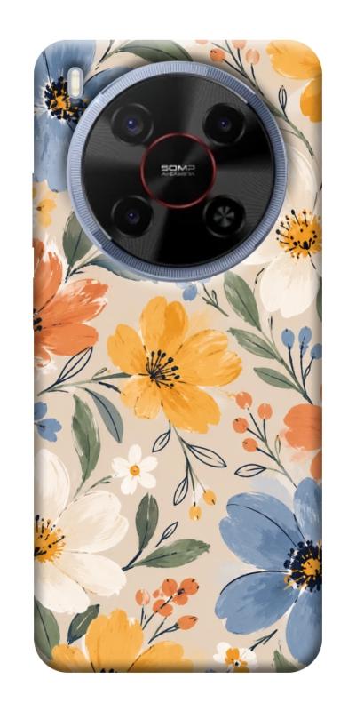 Чехол itsPrint Польові квіти для ZTE Nubia V70 Max, armored, купить оптом с доставкой