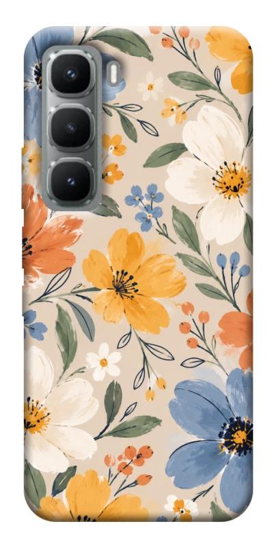 Чехол itsPrint Польові квіти для Infinix Hot 60 Pro, armored, купить оптом с доставкой