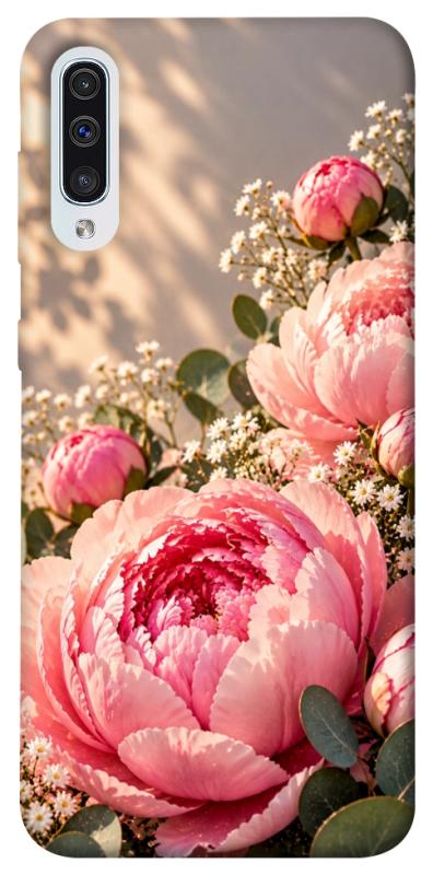 Чохол itsPrint Рожеві півонії для Samsung Galaxy A50 (A505F) / A50s / A30s, armored, купити оптом з доставкою