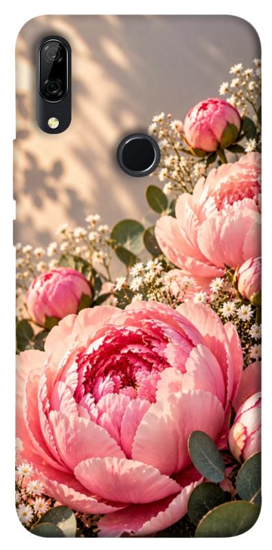 Чехол itsPrint Рожеві півонії для Huawei P Smart Z, armored, купить оптом с доставкой