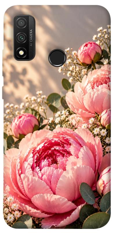 Чохол itsPrint Рожеві півонії для Huawei P Smart (2020), armored, купити оптом з доставкою