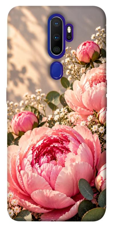 Чохол itsPrint Рожеві півонії для Oppo A5 (2020) / Oppo A9 (2020), armored, купити оптом з доставкою