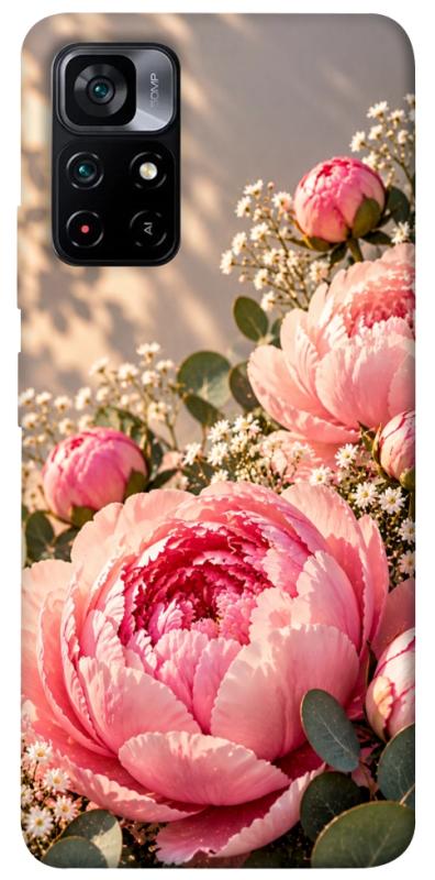 Чохол itsPrint Рожеві півонії для Xiaomi Poco M4 Pro 5G, armored, купити оптом з доставкою