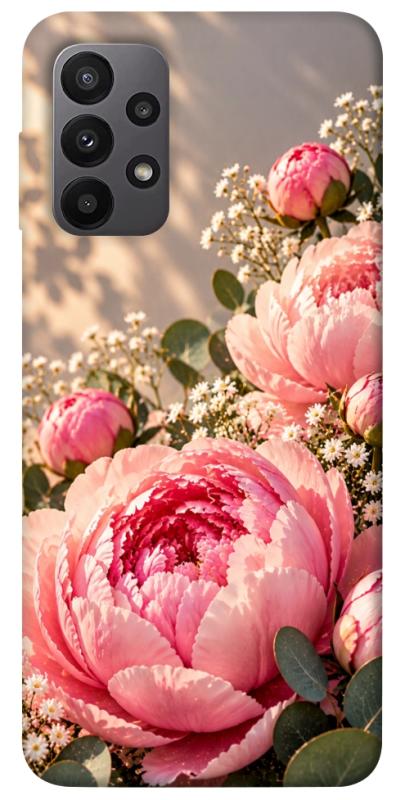 Чохол itsPrint Рожеві півонії для Samsung Galaxy A23 4G, armored, купити оптом з доставкою