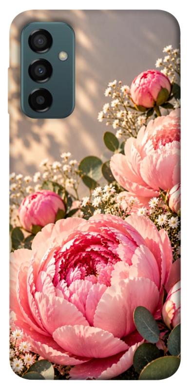 Чохол itsPrint Рожеві півонії для Samsung Galaxy M23 5G, armored, купити оптом з доставкою
