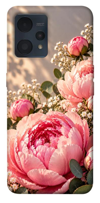 Чохол itsPrint Рожеві півонії для Realme 9 4G / 9 Pro+, armored, купити оптом з доставкою