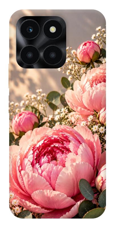 Чехол itsPrint Рожеві півонії для Huawei Honor X6a, armored, купить оптом с доставкой