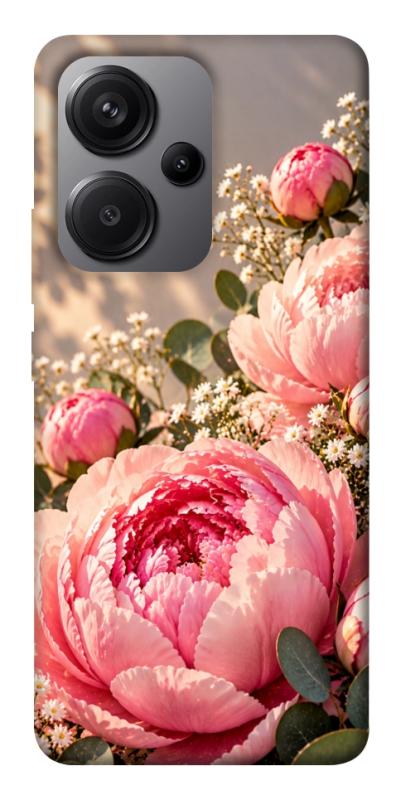 Чехол itsPrint Рожеві півонії для Xiaomi Redmi Note 13 Pro+, armored, купить оптом с доставкой