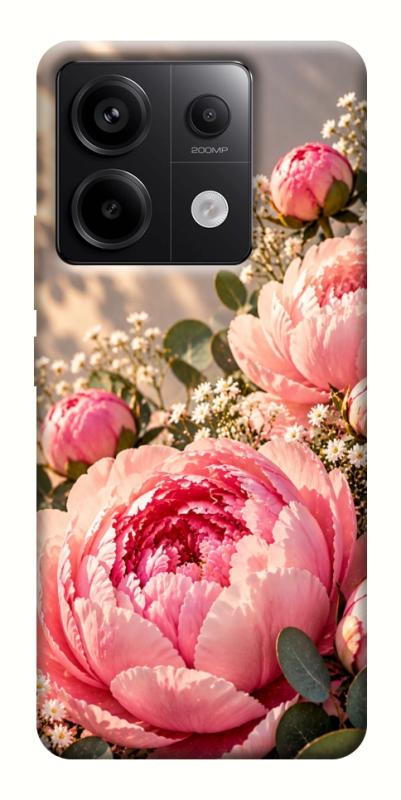 Чехол itsPrint Рожеві півонії для Xiaomi Redmi Note 13 Pro 4G, armored, купить оптом с доставкой