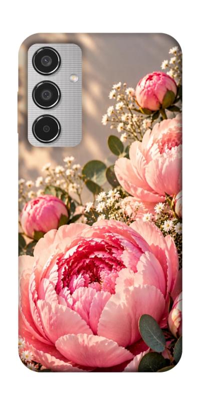 Чехол itsPrint Рожеві півонії для Samsung Galaxy M35 5G, armored, купить оптом с доставкой