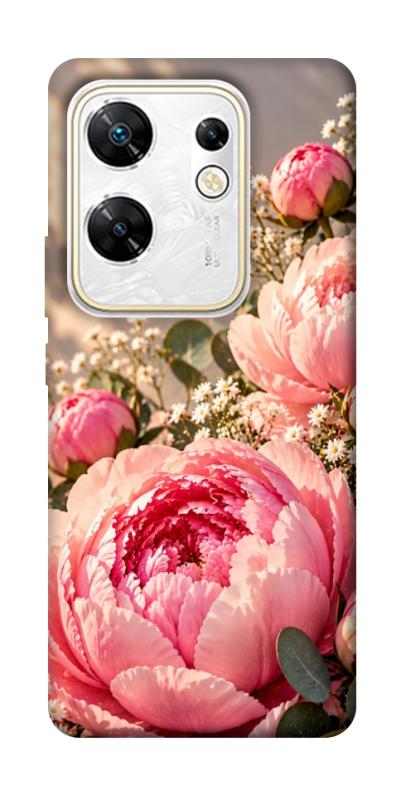 Чехол itsPrint Рожеві півонії для Infinix Zero 30 4G, armored, купить оптом с доставкой