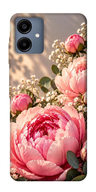 Чехол itsPrint Рожеві півонії для Samsung Galaxy A06, armored, купить оптом с доставкой