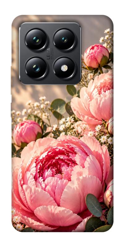Чехол itsPrint Рожеві півонії для Xiaomi 14T Pro, armored, купить оптом с доставкой